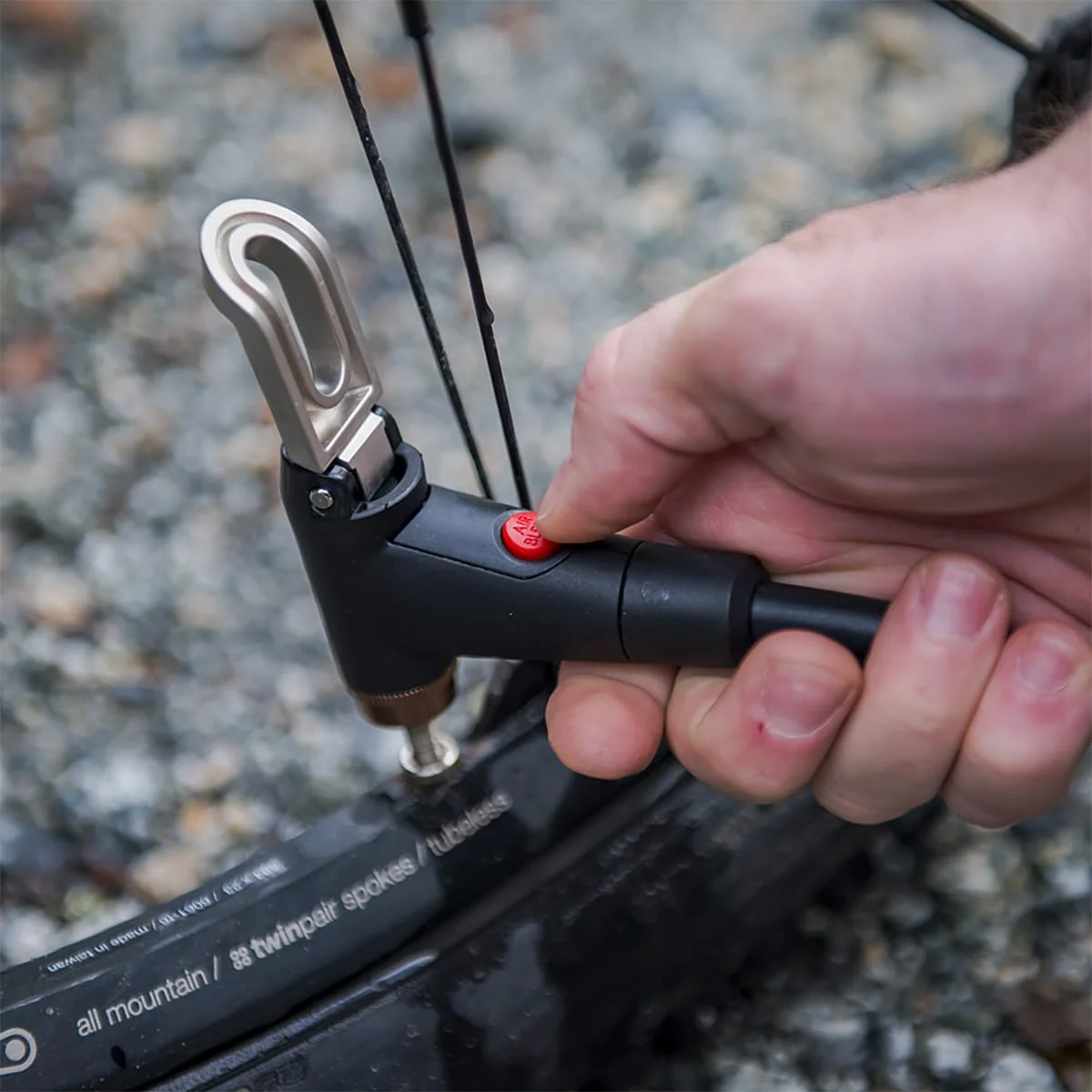 Pompe à Pied BLACKBURN CHAMBER TUBELESS Brun - Image 26