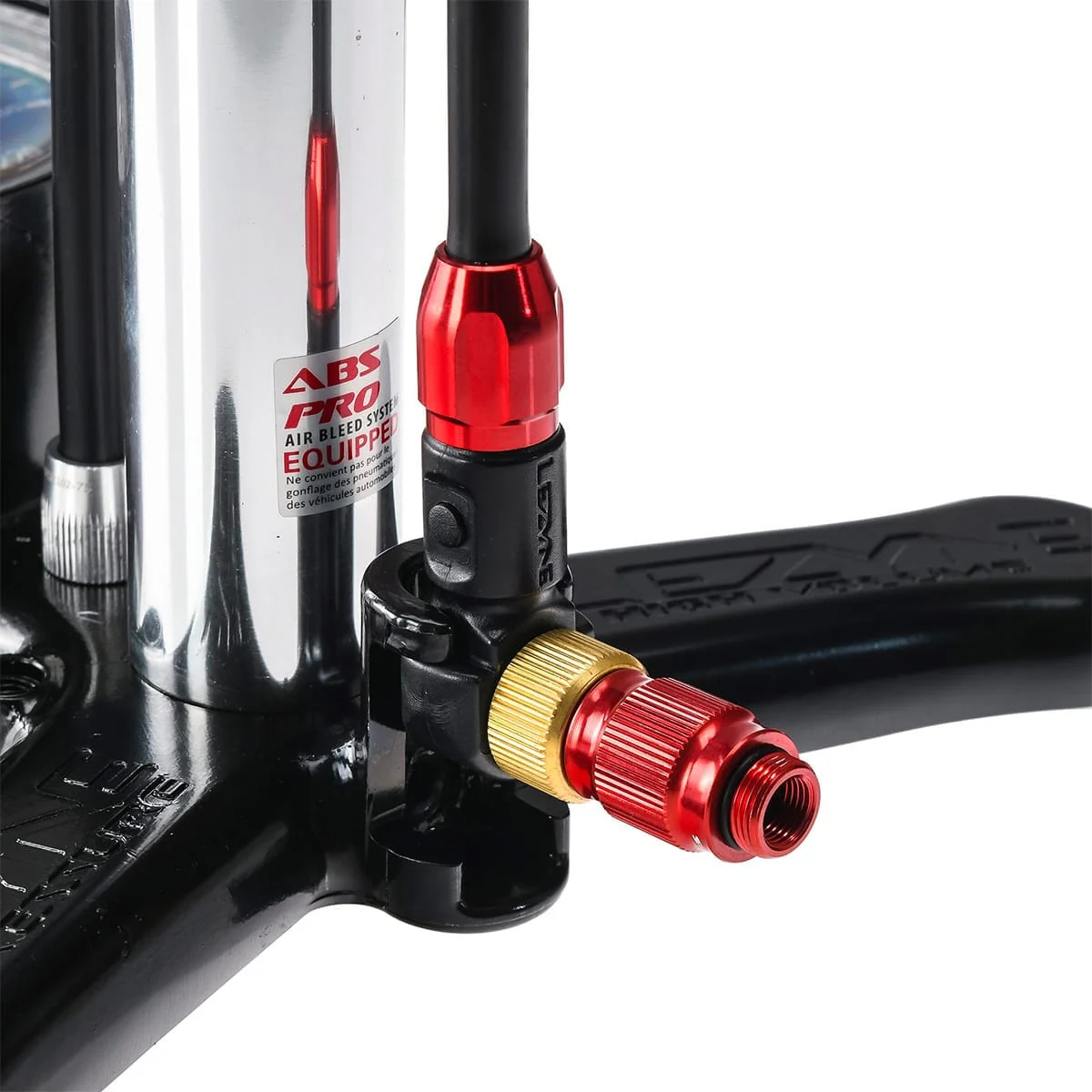 Pompe à Pied LEZYNE ALLOY FLOOR DRIVE Noir - Image 2