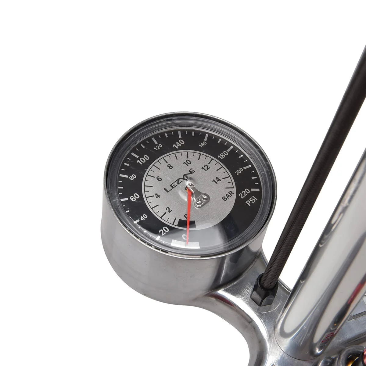 Pompe à Pied LEZYNE CNC FLOOR DRIVE Argent - Image 2