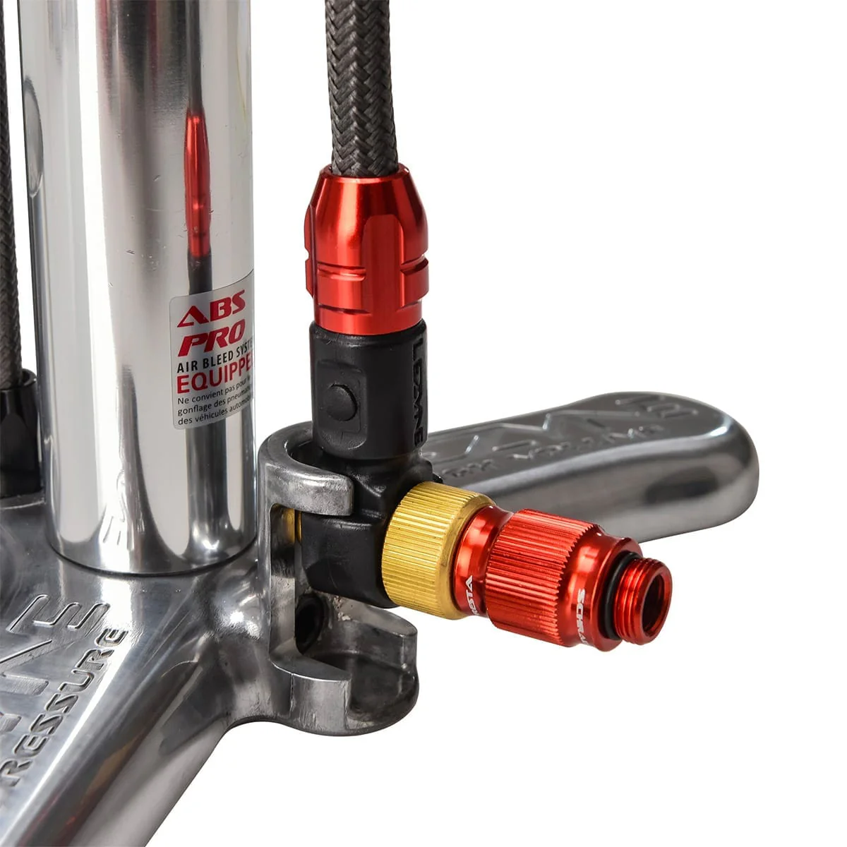 Pompe à Pied LEZYNE CNC FLOOR DRIVE Argent - Image 3