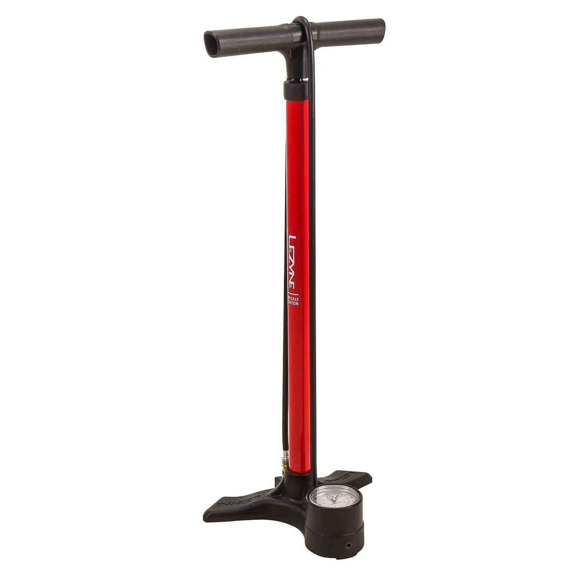 Pompe à Pied LEZYNE MACRO FLOOR DRIVE ABS Rouge