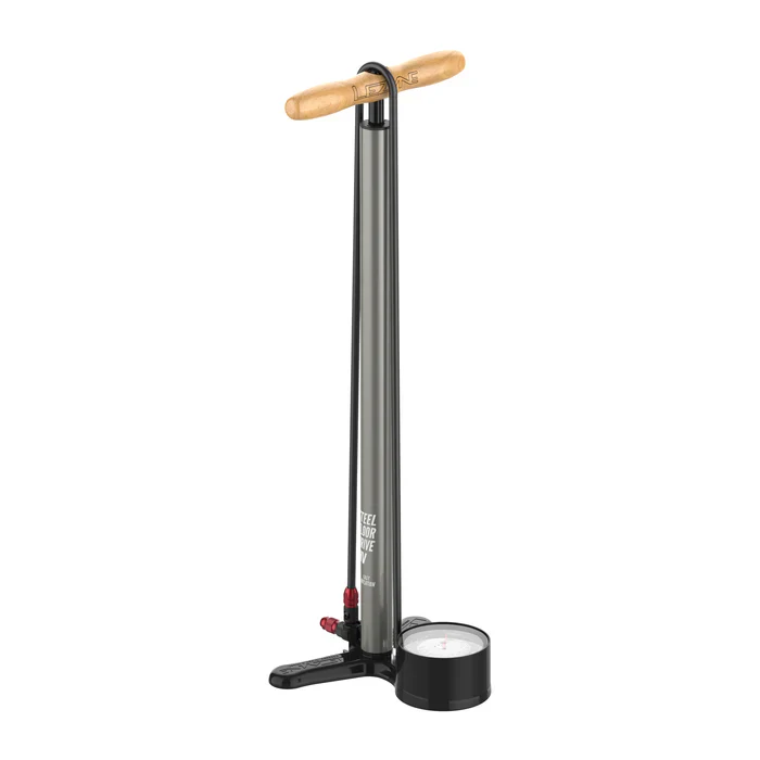 Pompe à Pied LEZYNE STEEL FLOOR DRIVE 3.5 HV Noir - Image 5