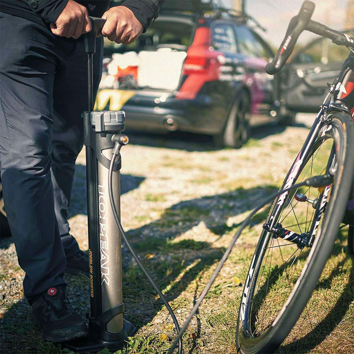 Pompe à Pied TOPEAK JOE BLOW BOOSTER Gris - Image 5