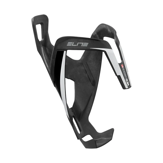 Porte-Bidon Carbone ELITE VICO Noir/Blanc Graphic Mat