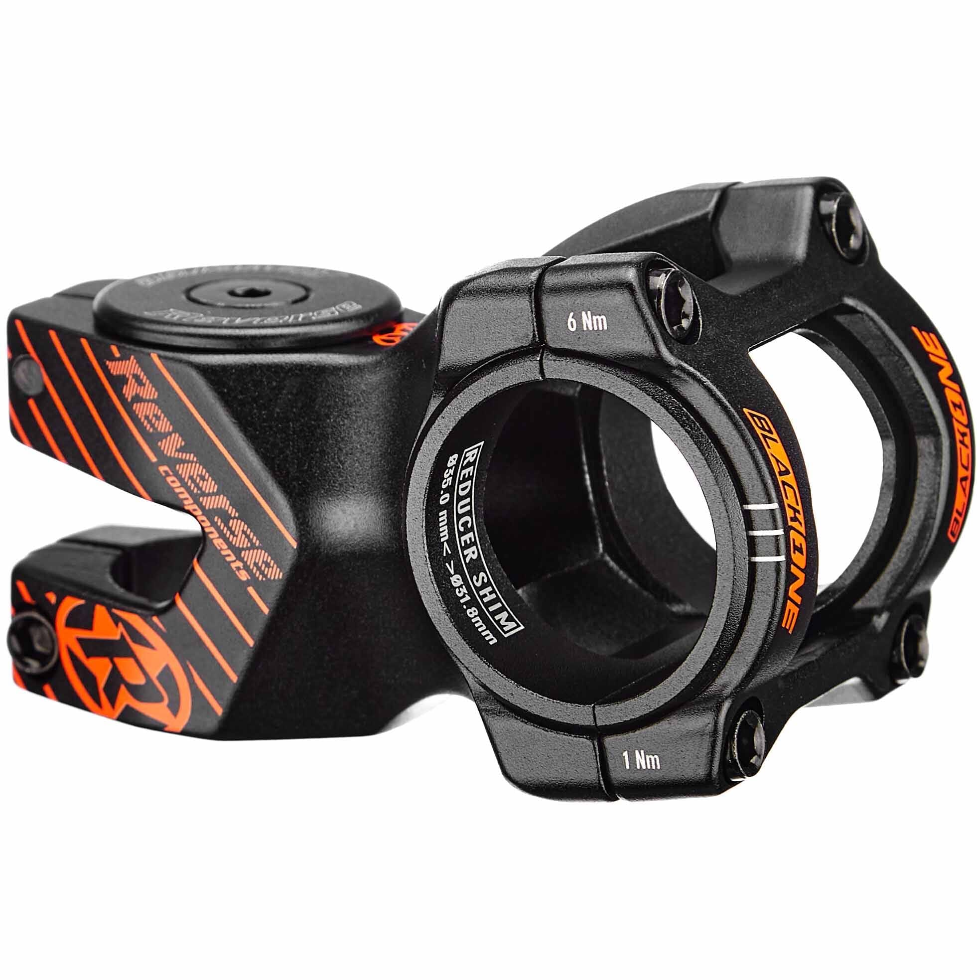 Potence REVERSE COMPONENTS BLACK ONE D-2 Noir/Orange - Image 3