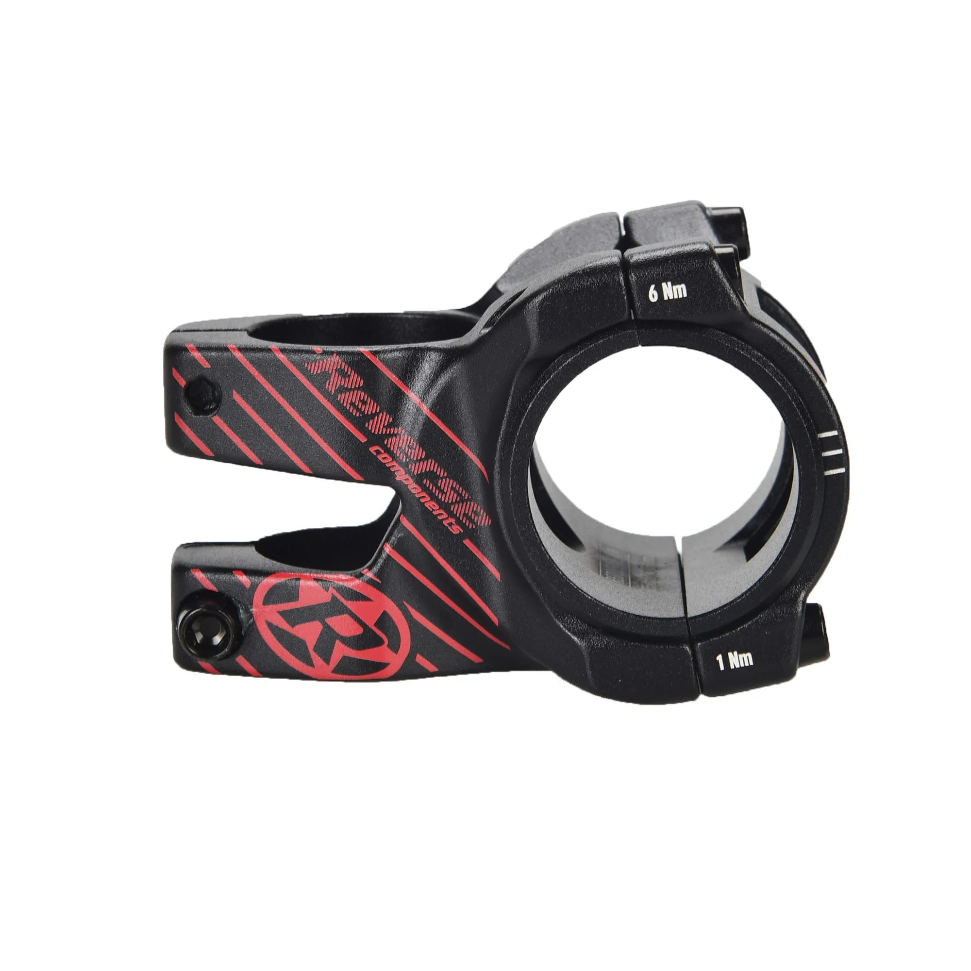 Potence REVERSE COMPONENTS BLACK ONE D-2 Noir/Rouge - Image 4