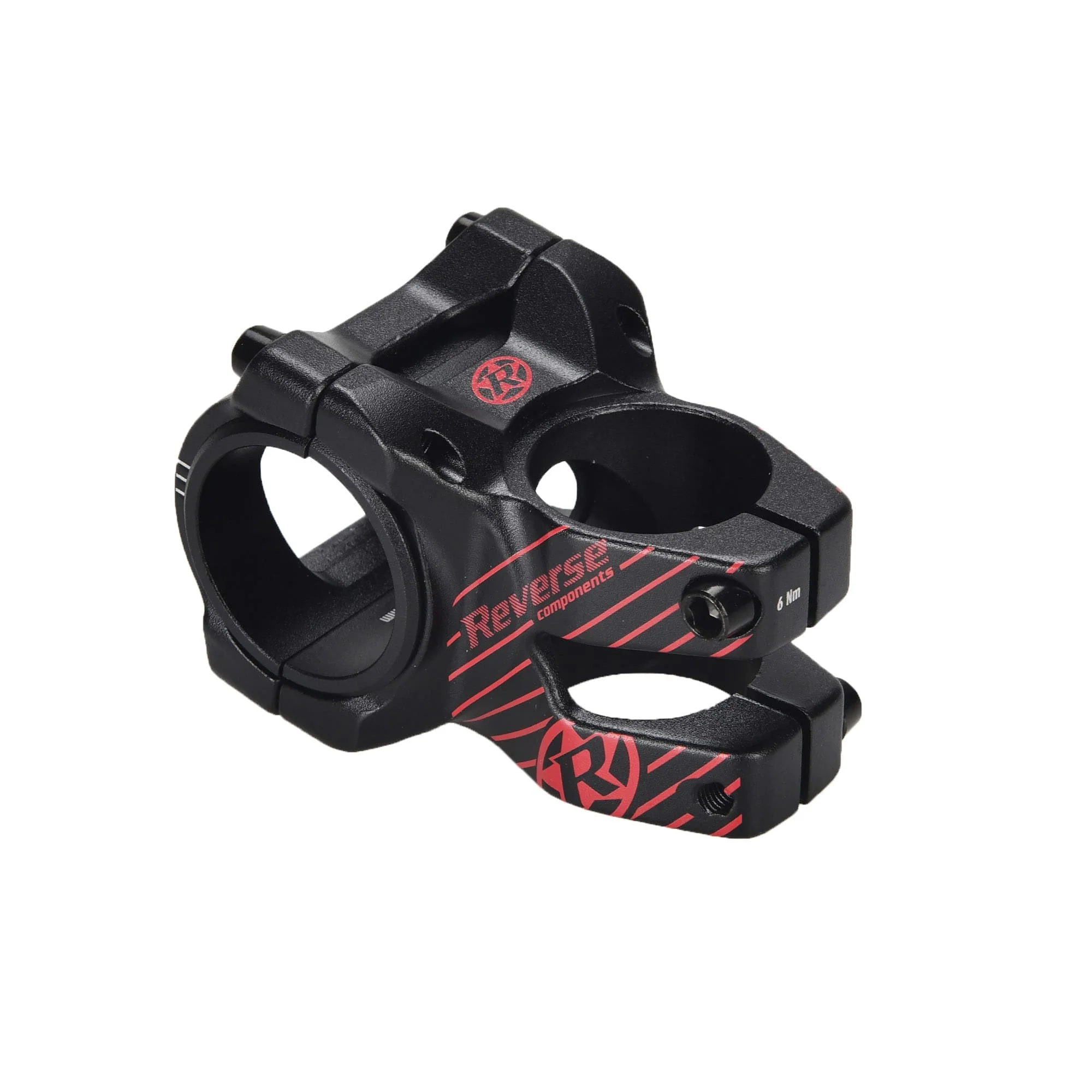 Potence REVERSE COMPONENTS BLACK ONE D-2 Noir/Rouge - Image 5