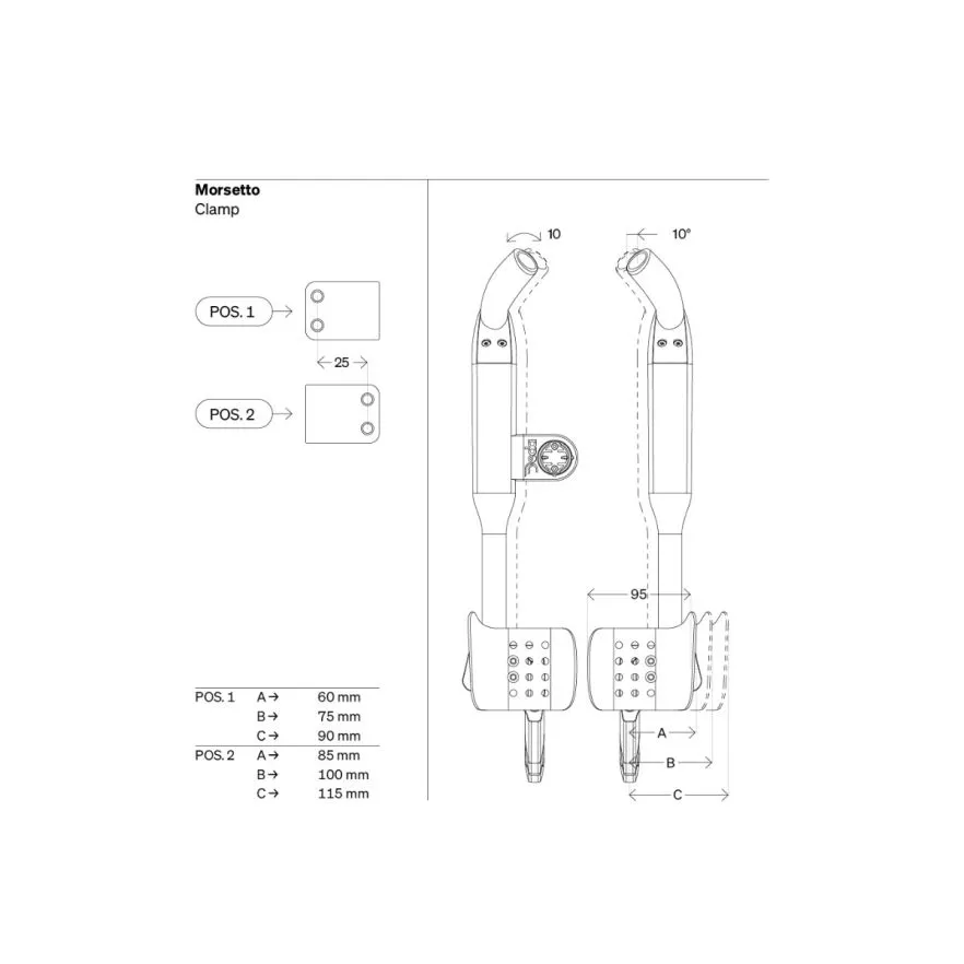 Prolongateurs de Cintre DEDA FAST PRO pour Blips Sram - Image 5