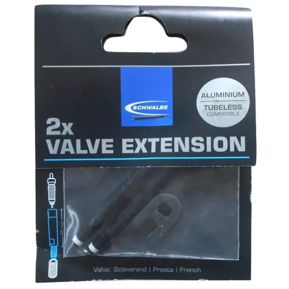 Prolongateurs de Valve SCHWALBE Presta (x2) - Image 2