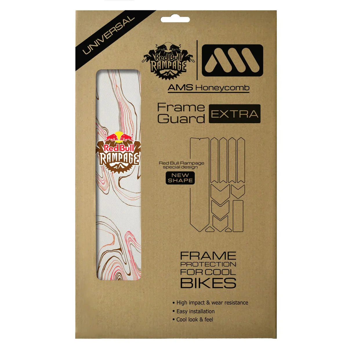 Protection Adhésive pour Cadre ALL MOUNTAIN STYLE EXTRA Red Bull Rampage Ridgeline Marron - Image 2