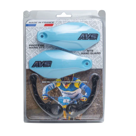 Protège Mains AVS BASIC Patte Plastique Bleu Clair - Image 2