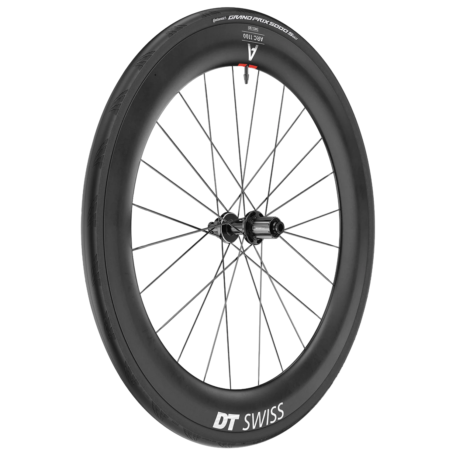 Roue Arrière DT SWISS ARC 1100 DICUT WTS 55 Tubeless Ready (Center Lock)