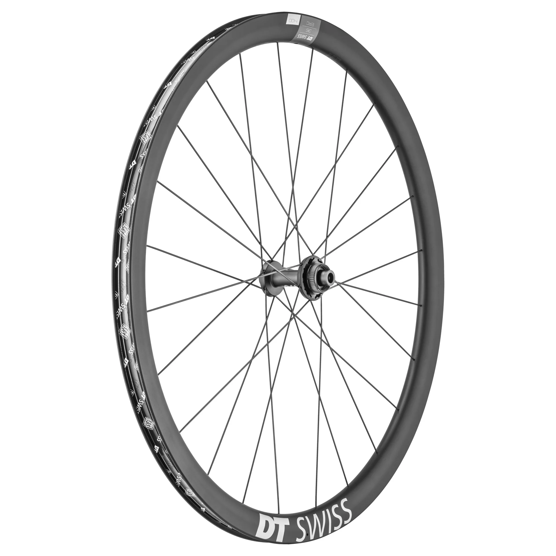 Roue Avant DT SWISS ERC 1400 DICUT 35 DISC Tubeless Ready (Centerlock) - Image 2