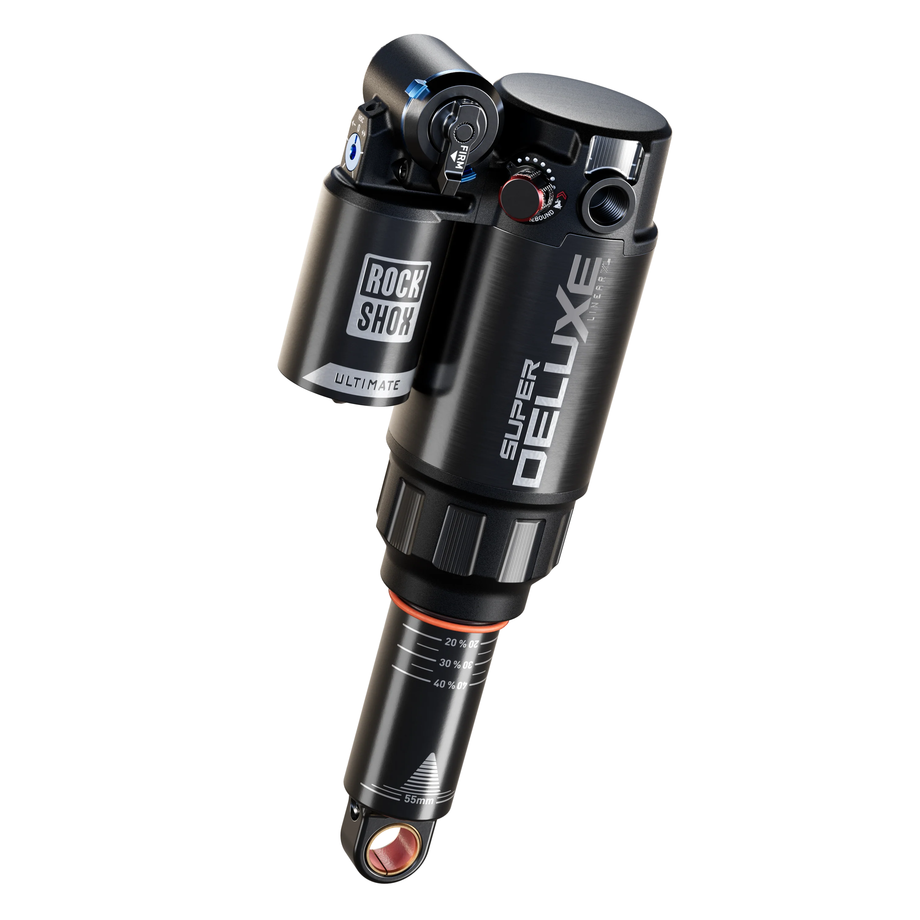 Amortisseur ROCKSHOX SUPER DELUXE ULTIMATE RC2T LINEAR XL D1 Trunnion pour Trek Fuel EXe 2023+