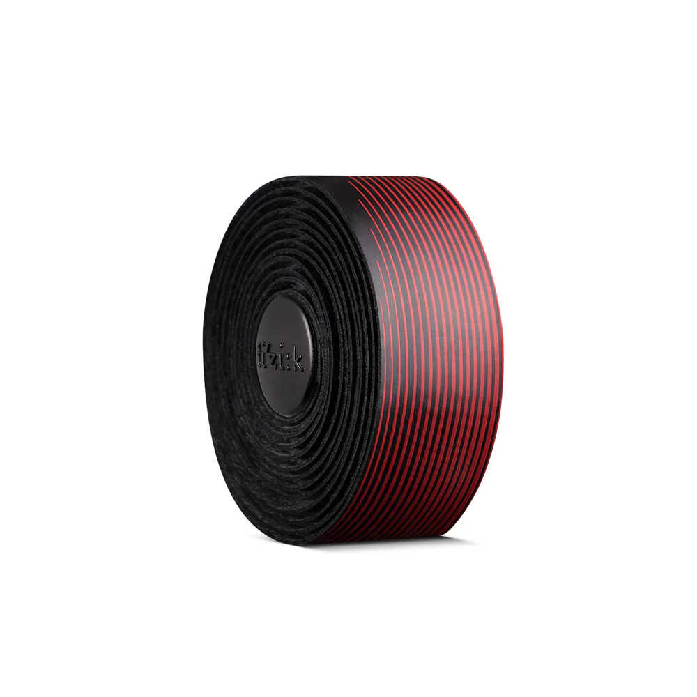 Ruban de Cintre FIZIK VENTO MICROTEX TACKY BICOLORE Noir/Rouge