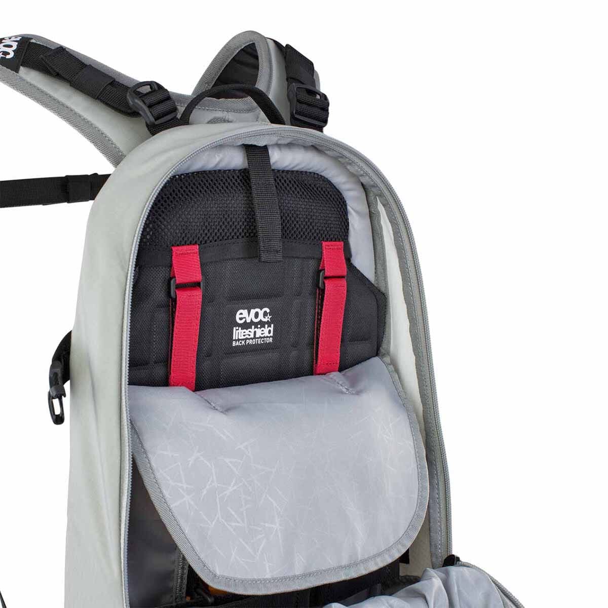 Sac à Dos avec Dorsale EVOC FR ENDURO E-RIDE 16L Gris/Orange - Image 7