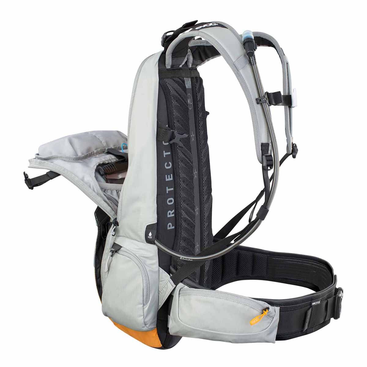 Sac à Dos avec Dorsale EVOC FR ENDURO E-RIDE 16L Gris/Orange - Image 8