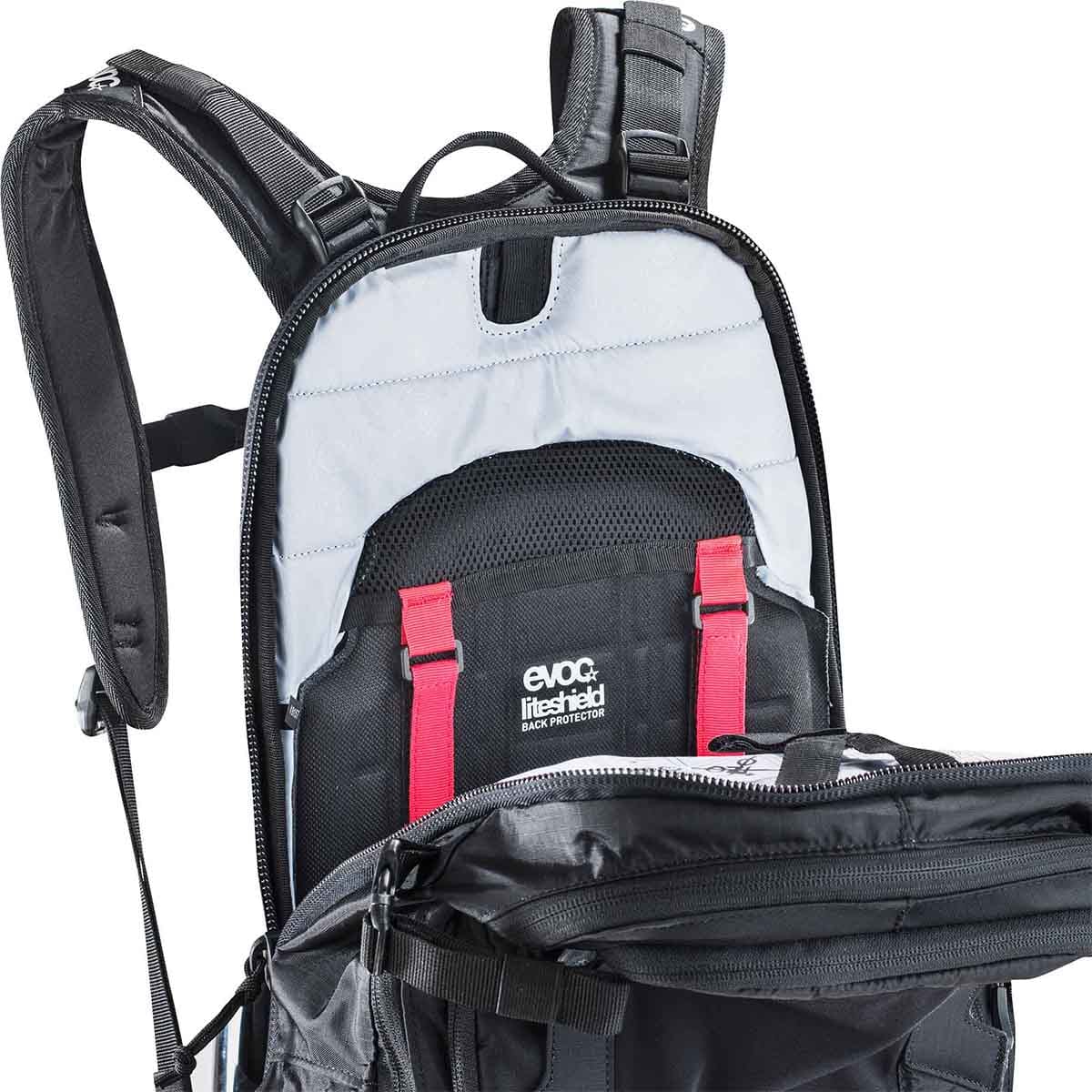 Sac à Dos avec Dorsale EVOC FR PROTECTOR TOUR 30L Noir - Image 7