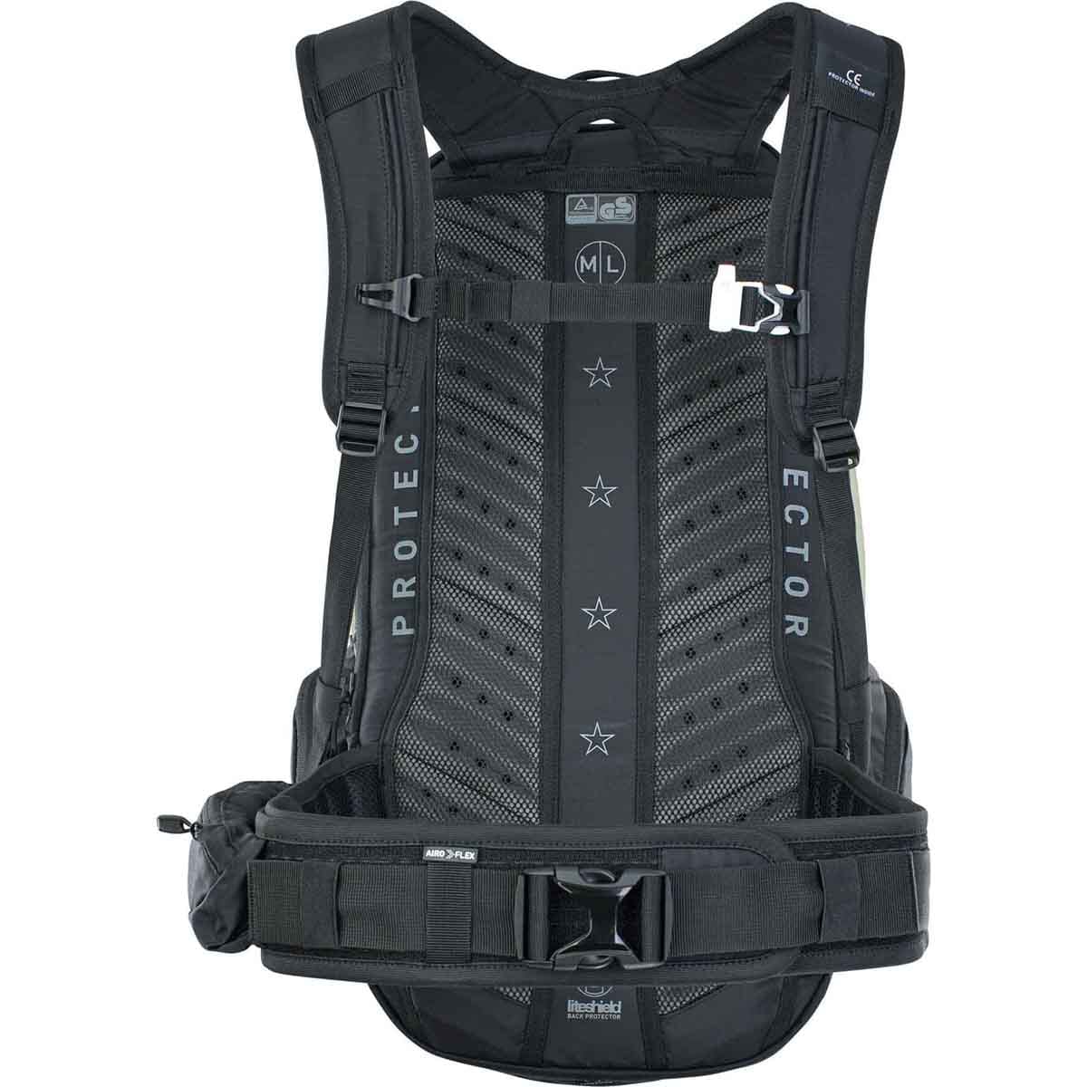 Sac à Dos avec Dorsale EVOC FR TOUR E-RIDE 30L Kaki - Image 2