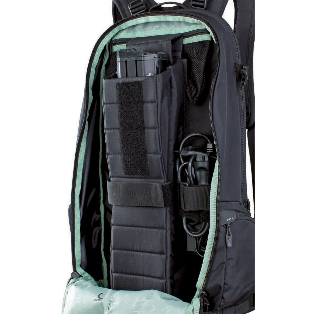 Sac à Dos avec Dorsale EVOC TRAIL E-RIDE 20L Noir - Image 4
