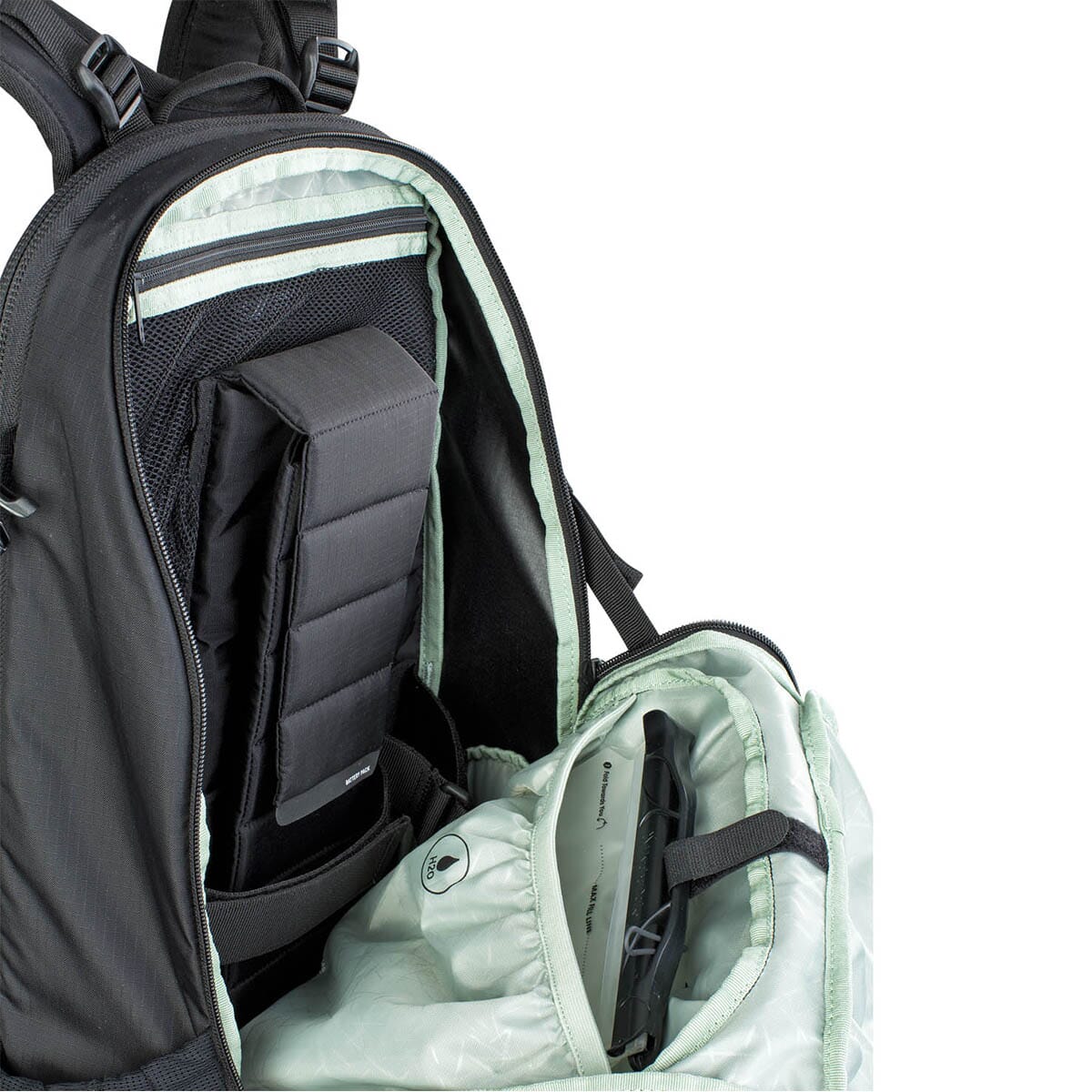 Sac à Dos avec Dorsale EVOC TRAIL E-RIDE 20L Noir - Image 6