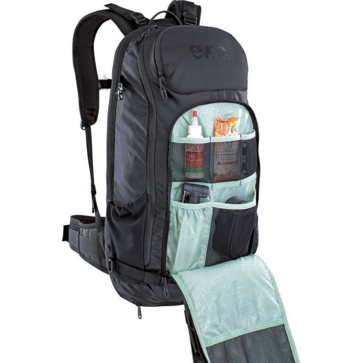 Sac à Dos avec Dorsale EVOC TRAIL E-RIDE 20L Noir - Image 8