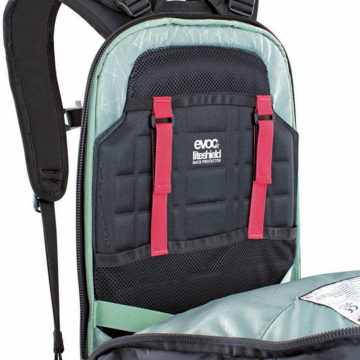 Sac à Dos avec Dorsale EVOC TRAIL E-RIDE 20L Noir - Image 9
