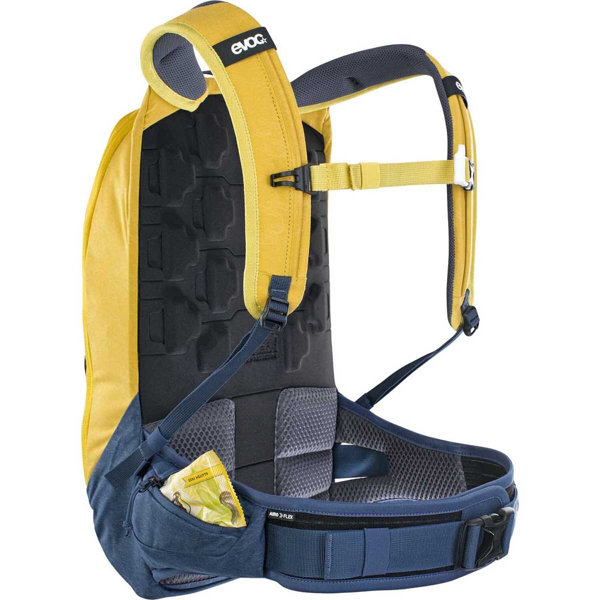 Sac à Dos avec Dorsale EVOC TRAIL PRO 10L Jaune/Bleu - Image 5