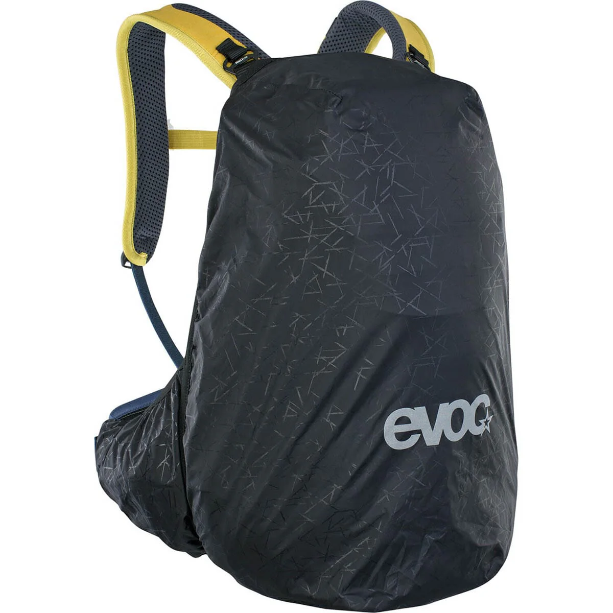 Sac à Dos avec Dorsale EVOC TRAIL PRO 16L Jaune/Bleu - Image 7