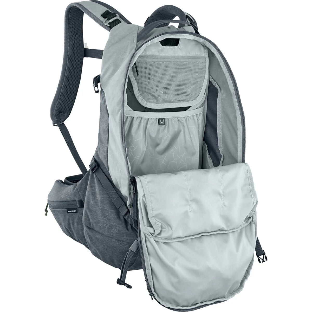 Sac à Dos avec Dorsale EVOC TRAIL PRO 26L Gris - Image 5