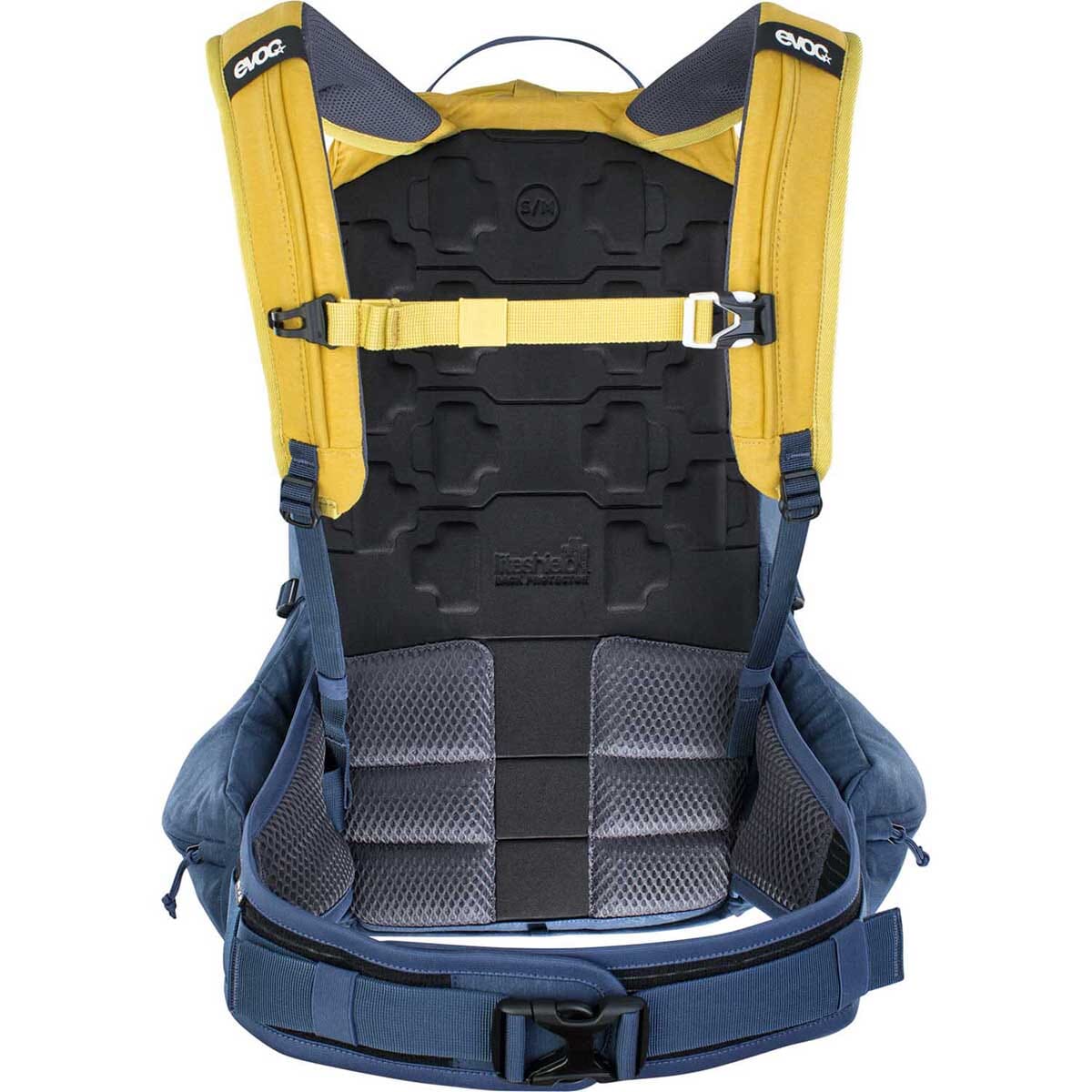 Sac à Dos avec Dorsale EVOC TRAIL PRO 26L Jaune/Bleu - Image 6