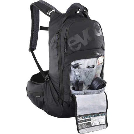 Sac à Dos avec Dorsale EVOC TRAIL PRO BLACKLINE 16 L Noir - Image 5