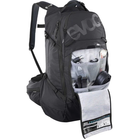 Sac à Dos avec Dorsale EVOC TRAIL PRO BLACKLINE 26 L Noir - Image 6