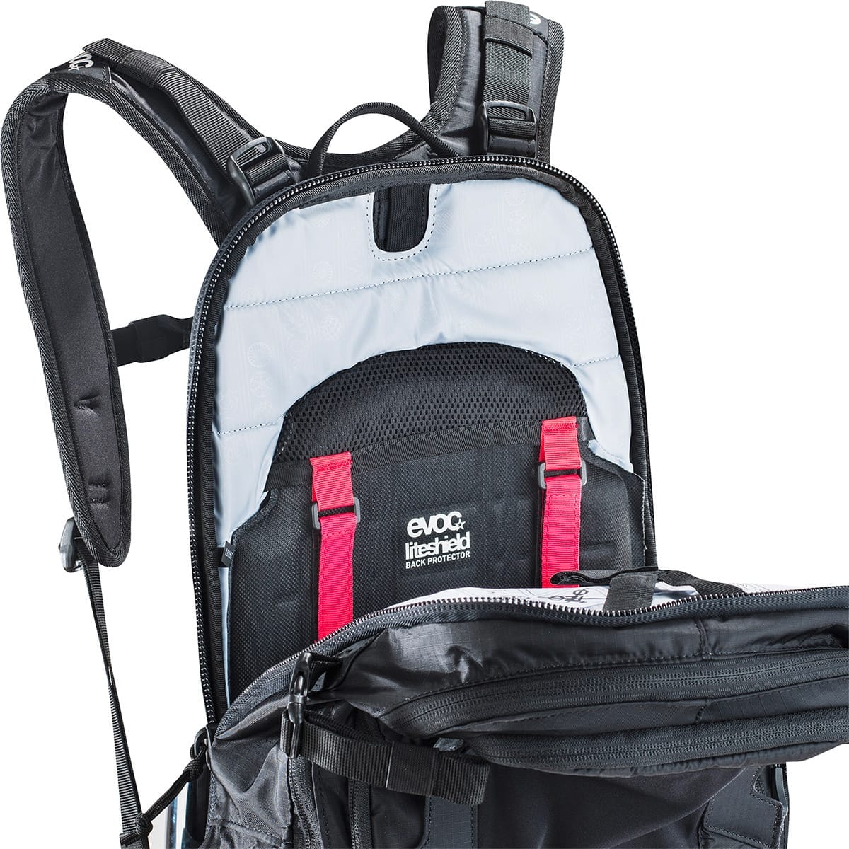 Sac à Dos avec Dorsale Intégrée EVOC PROTECTOR FR ENDURO BLACKLINE 16 L Noir - Image 3