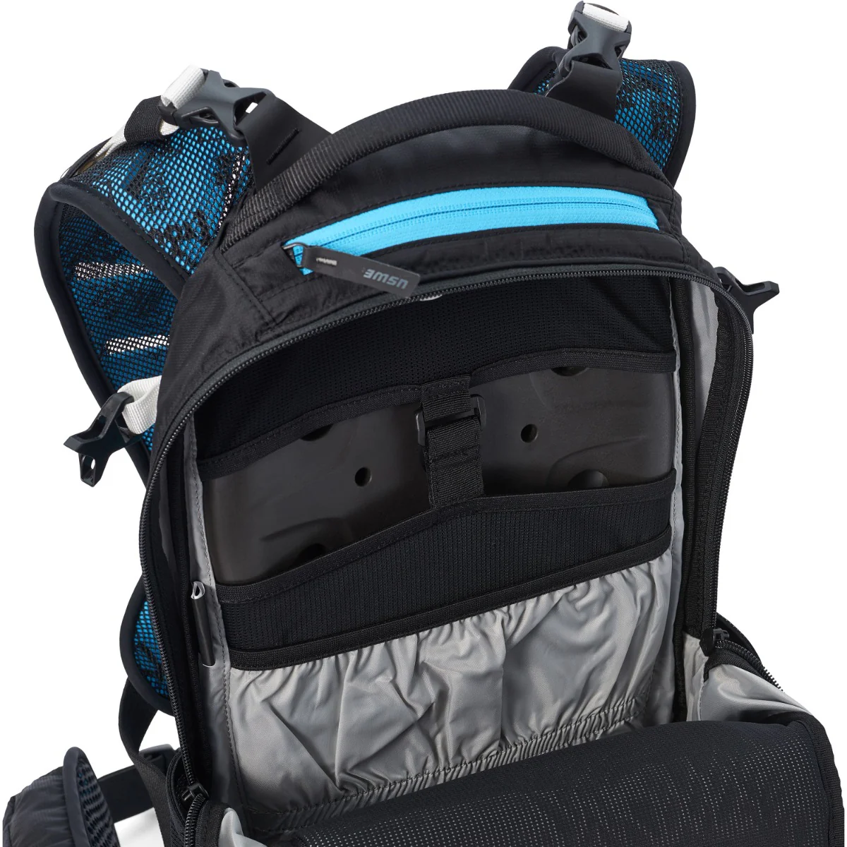 Sac à Dos avec Dorsale Intégrée USWE FLOW 16 L Noir/Bleu - Image 4