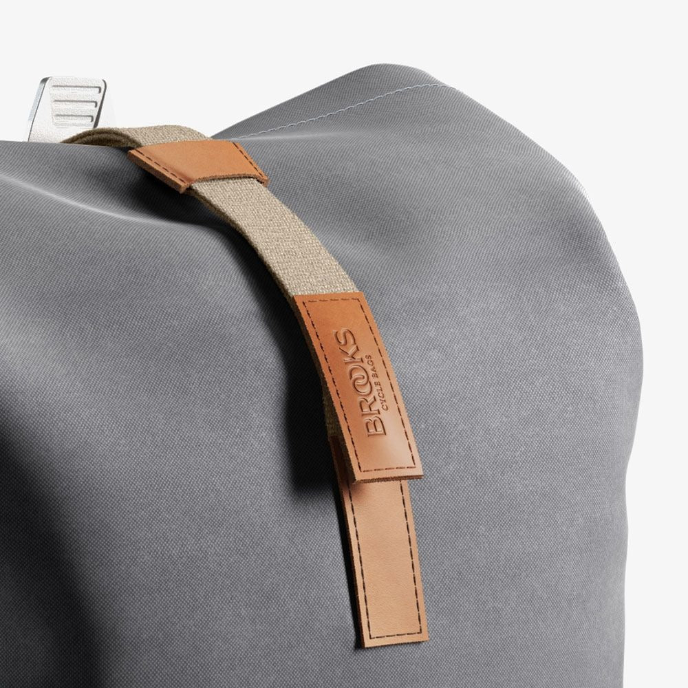 Sac à Dos BROOKS PICKWICK COTTON CANVAS 26L Gris - Image 7