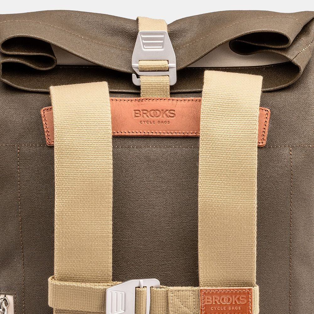 Sac à Dos BROOKS PICKWICK COTTON CANVAS 26L Marron - Image 6