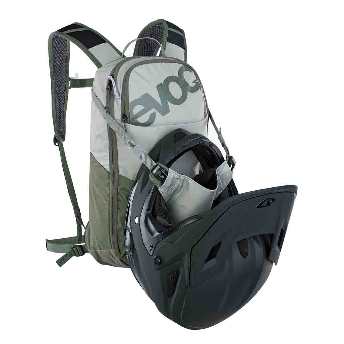 Sac à Dos EVOC RIDE 8L Gris/Kaki - Image 4