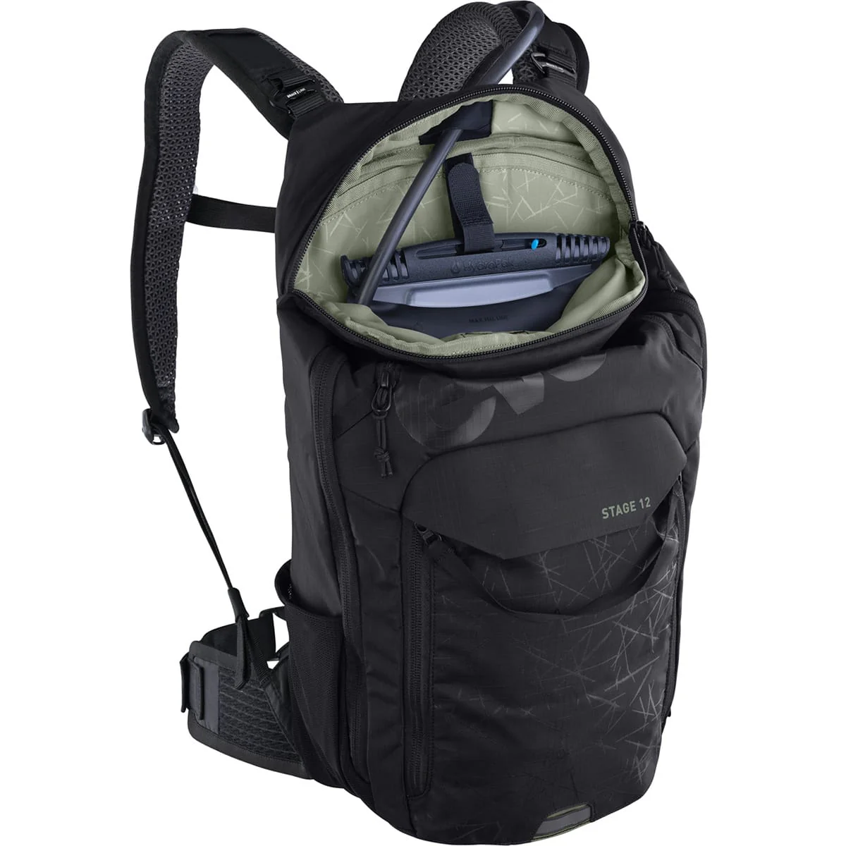 Sac à Dos EVOC STAGE 12 L Noir - Image 3