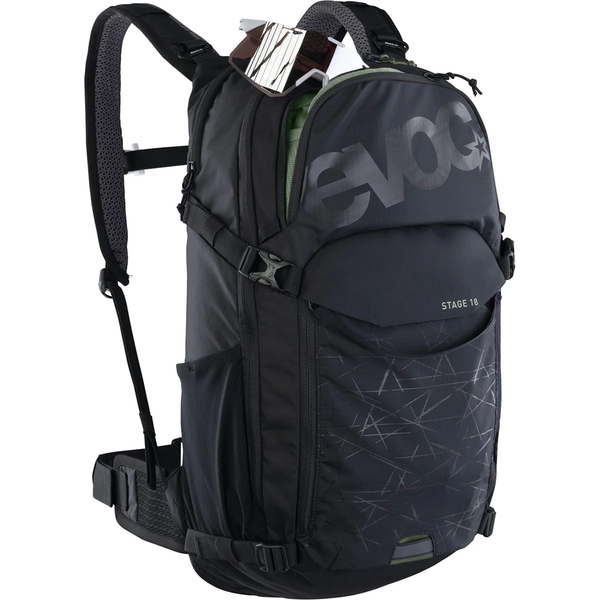 Sac à Dos EVOC STAGE 18 L Noir - Image 7