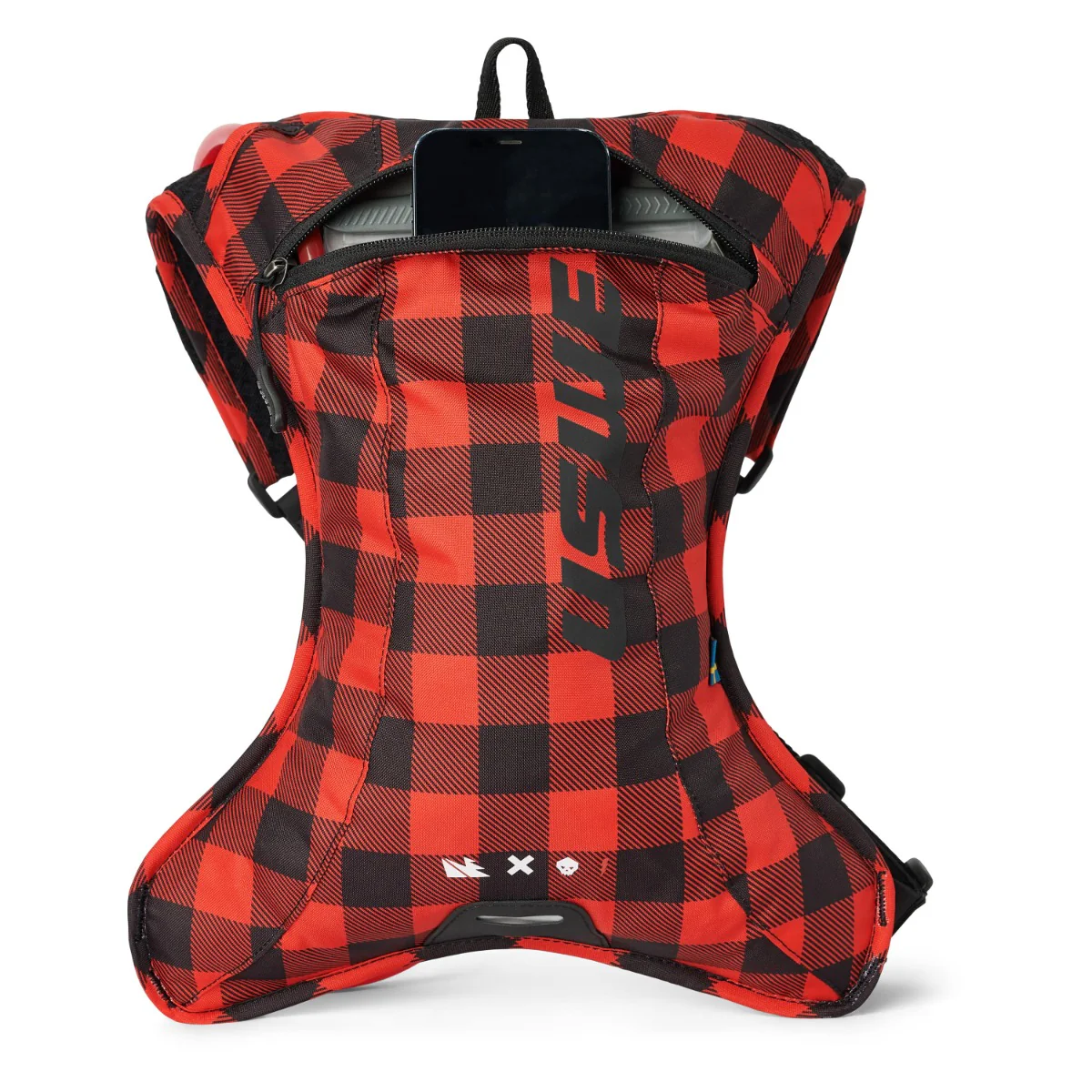 Sac d'Hydratation USWE OUTLANDER XC 2 L Flannel Rouge/Noir - Image 3