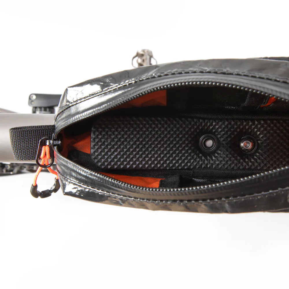 Sacoche de Cadre RESTRAP RACE TOP TUBE BAG SHORT 1.2 L Noir - Image 5