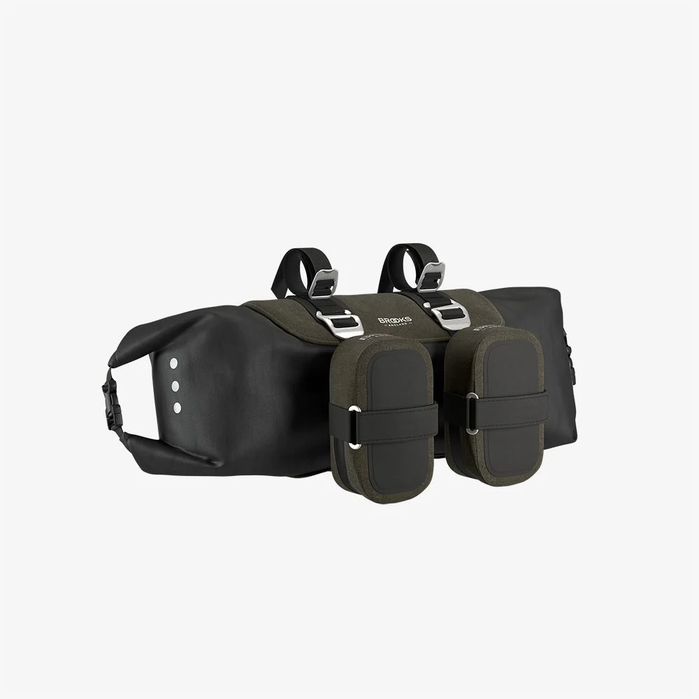 Sacoche de Guidon BROOKS SCAPE ROLL Vert - Image 5