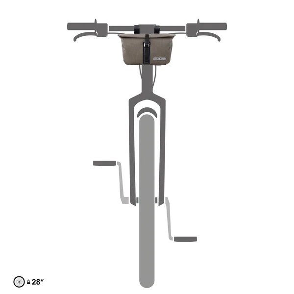 Sacoche de Guidon ORTLIEB ACCESSORY PACK 3.5 L Beige - Image 8
