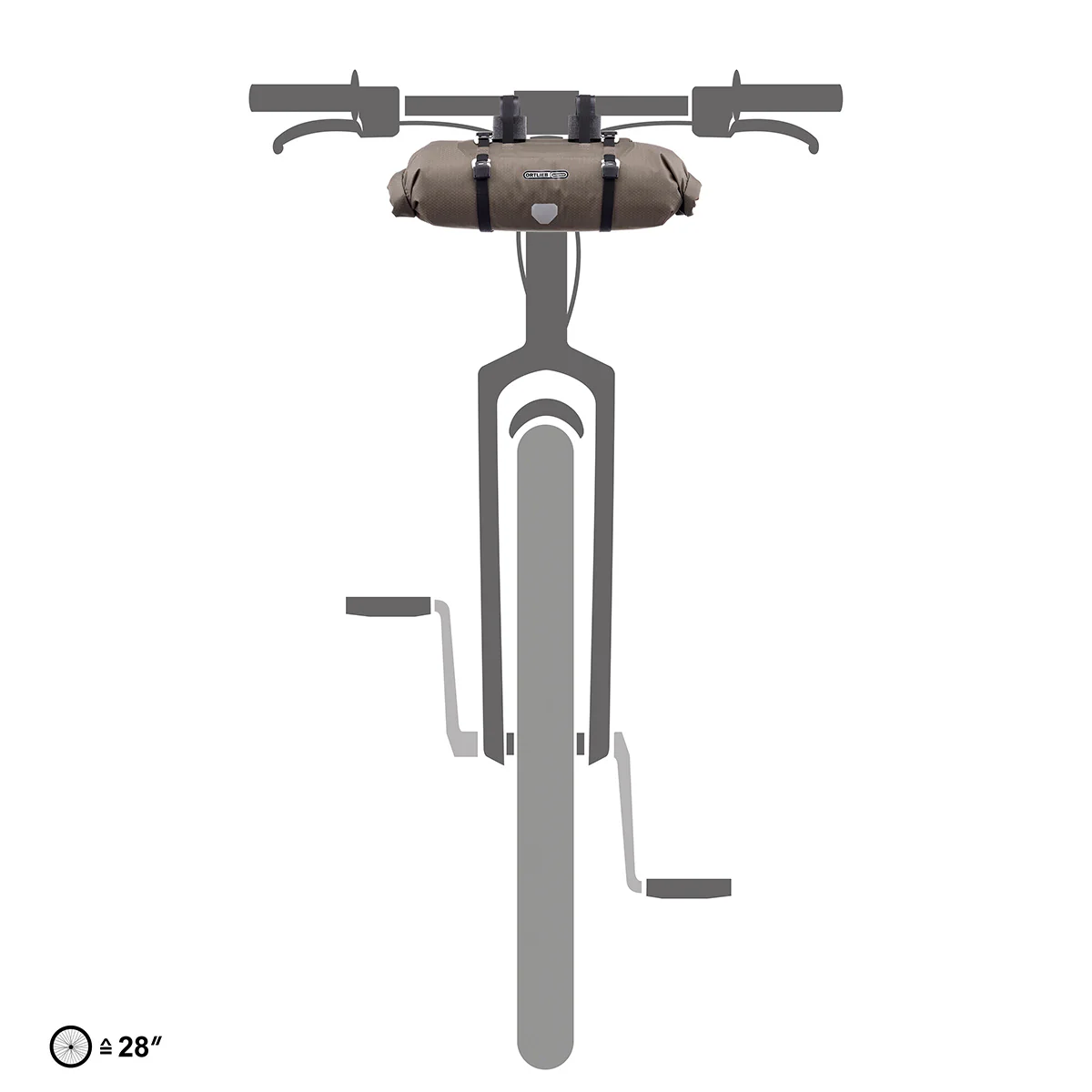 Sacoche de Guidon ORTLIEB HANDLEBAR-PACK 9 L Gris - Image 2