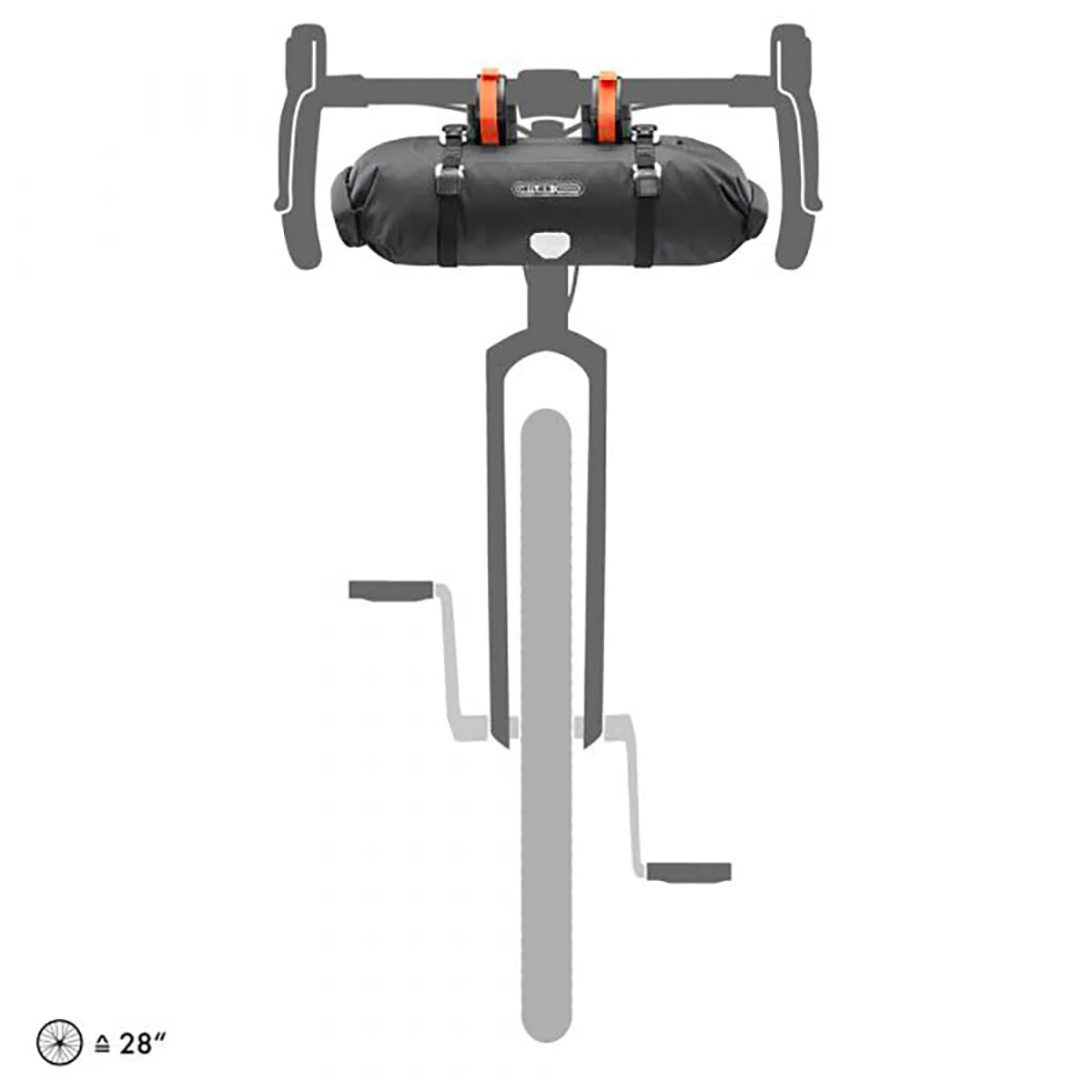 Sacoche de Guidon ORTLIEB HANDLEBAR-PACK 9 L Noir - Image 2