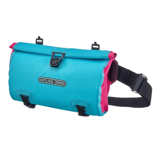 Sacoche de Guidon ORTLIEB VELO SLING 3 L Cyber Bleu/Rose