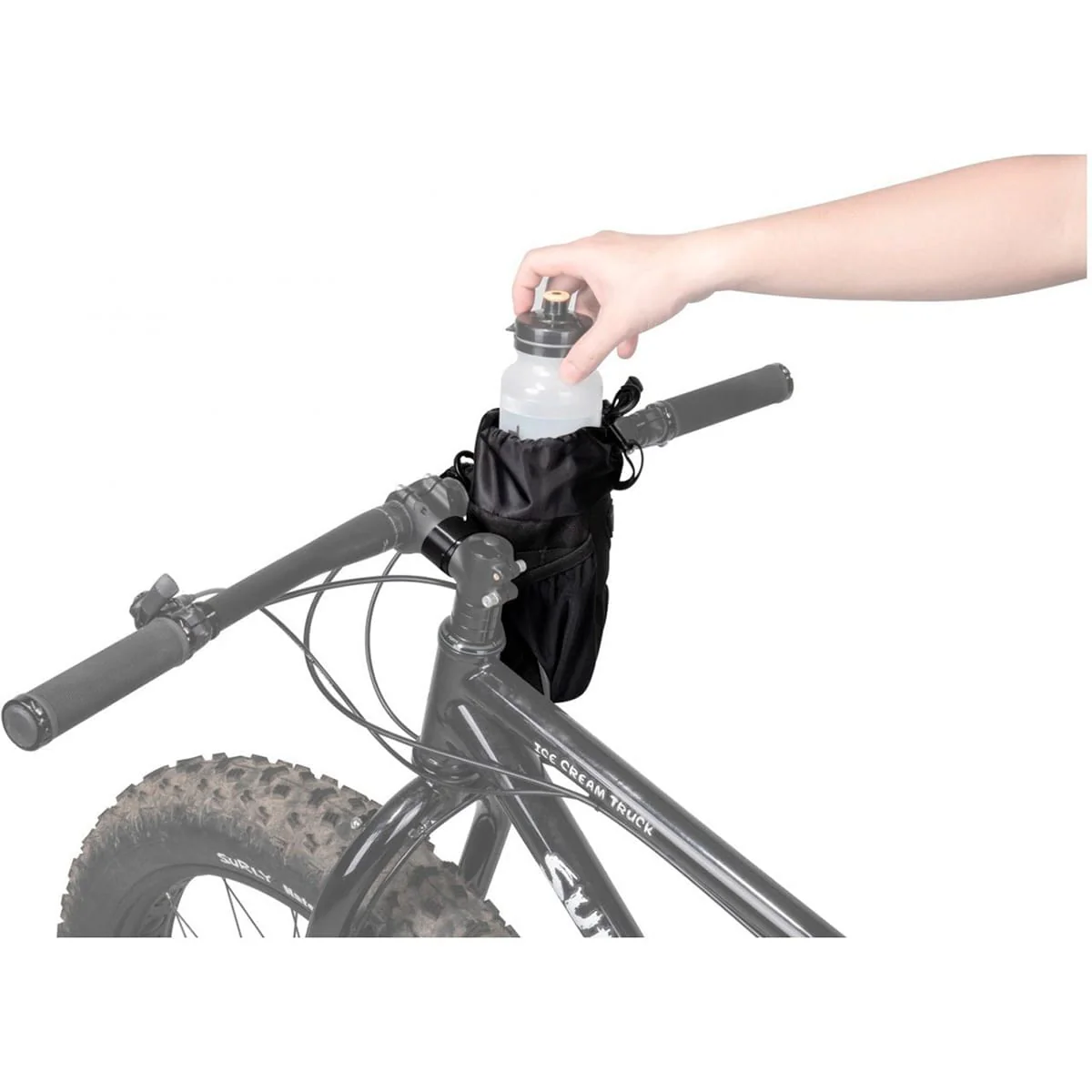 Sacoche de Guidon TOPEAK FRONTLOADER 1 L Noir - Image 2