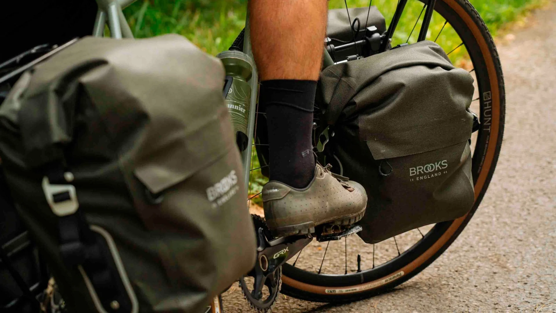 Sacoche de Porte-Bagages BROOKS SCAPE LARGE Vert - Image 7