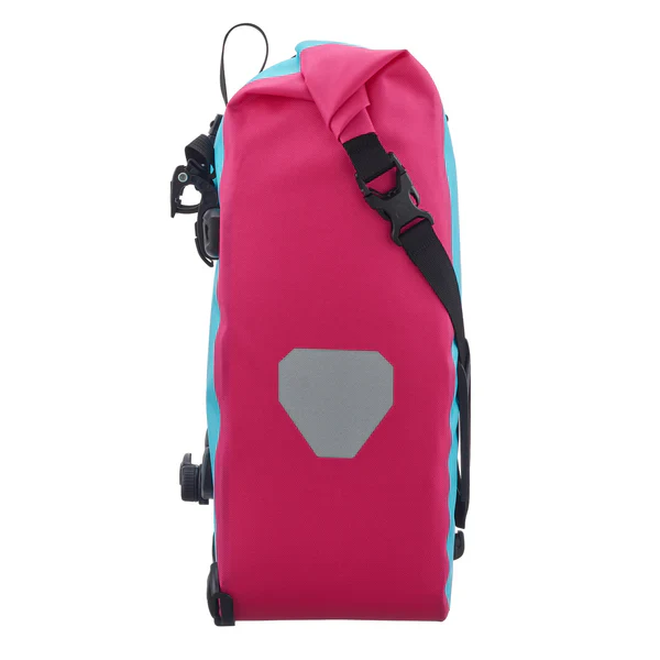 Sacoche de Porte-Bagages ORTLIEB BACK ROLLER CYBER 20 L Bleu/Rose - Image 3